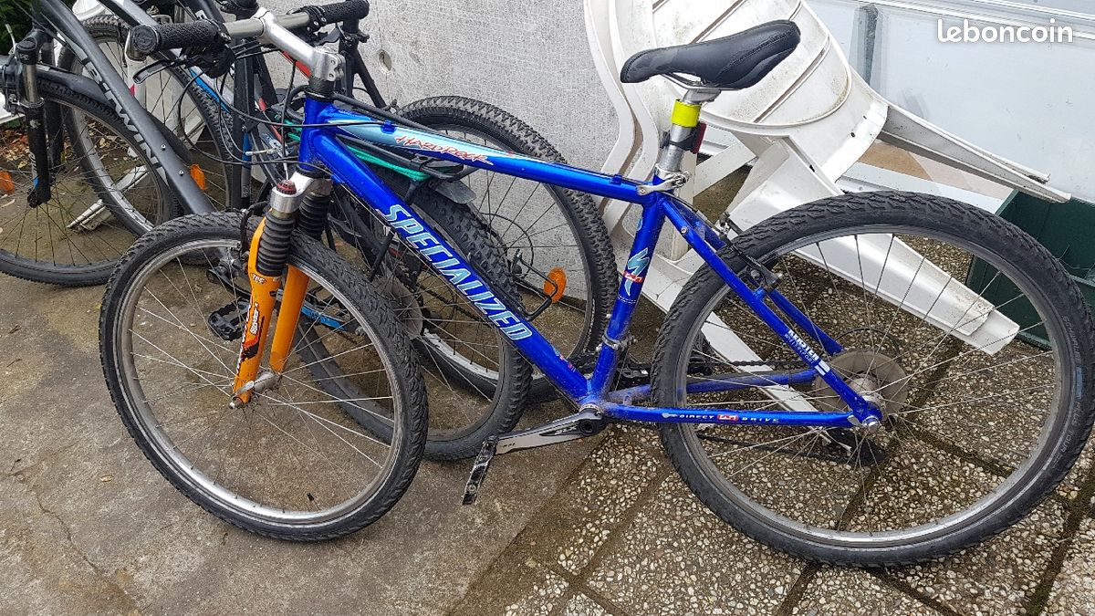 Vtt Specialized HardRock bleu éléctrique SLX/DEOR taille M (image 1)