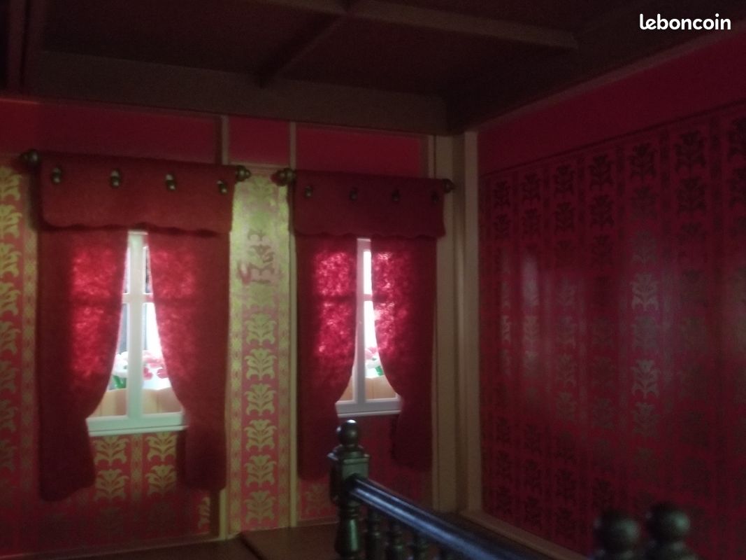 Maison playmobil belle époque 1900 avec étage supplémentaire ref 5300 et 7411 (image 9)