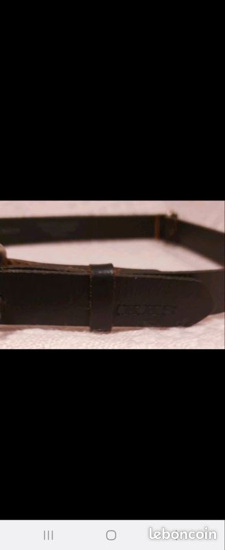 Ceinture garcon noir (image 2)