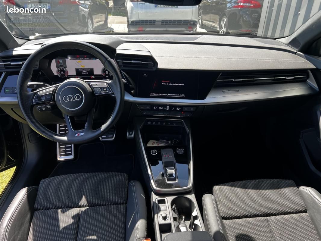 Audi A3 Berline S-LINE 35 2.0 TDI 150CH S-TRONIC7 CAMERA (image 16)