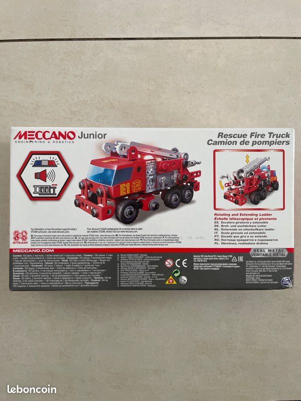 Meccano junior pompier (image 2)