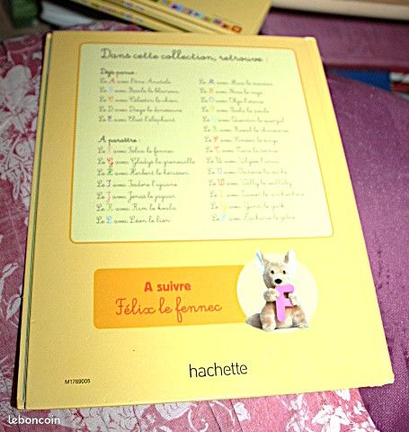Lot de 9 livres de la série Mon alphabet des animaux du A au I (zoe24) (image 11)