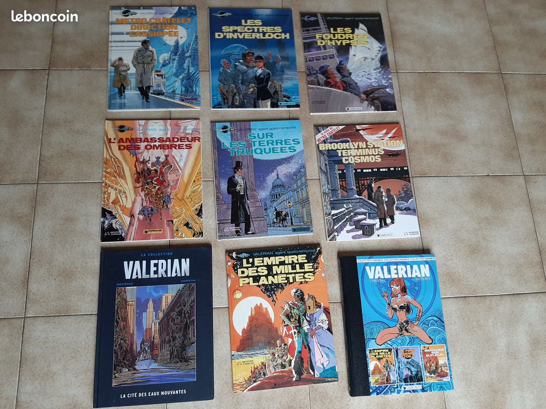 Valérian : 8 albums simples, 1 Intégrale (image 1)