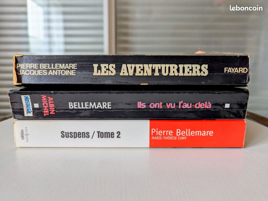 3 livres de Pierre Bellemare (image 1)