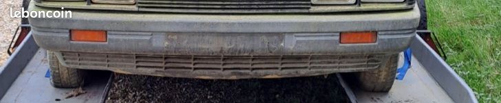 Pare choc avant et arriere renault 11 phase 1 (image 1)