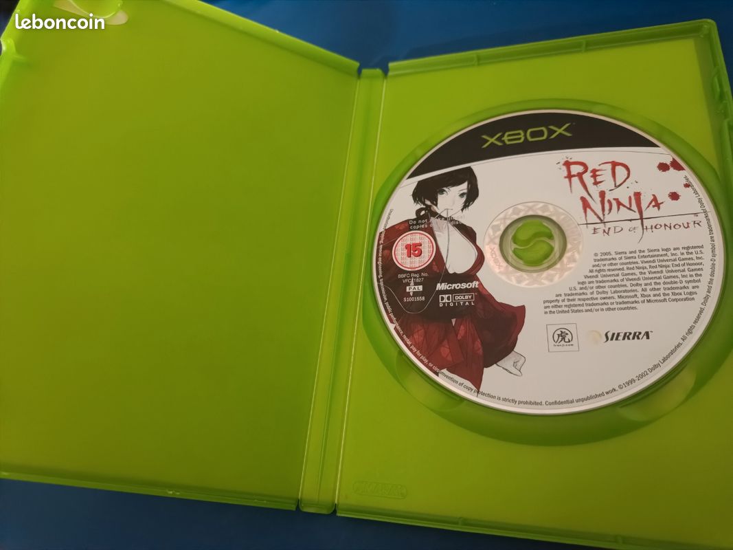 Red Ninja: End Of Honour - Xbox 1 - PAL FR - Neuf Sous Blister