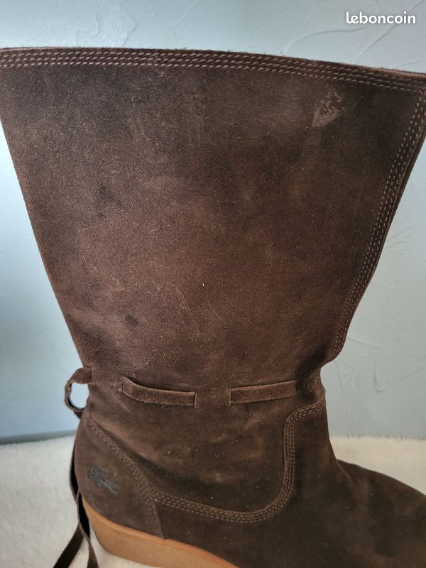 Bottes marron Lacoste - Pointure 37,5 (image 3)