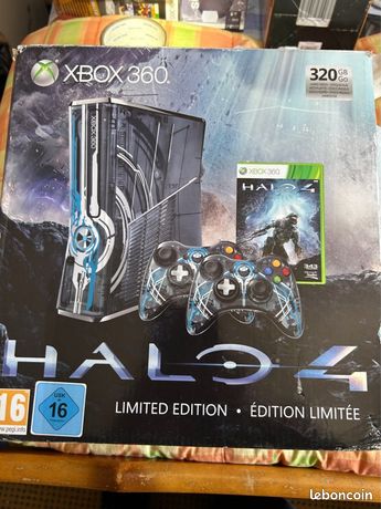 Console Xbox 360 (320 Go) - Edition Limitée Halo 4 (Avec Jeu) - X360