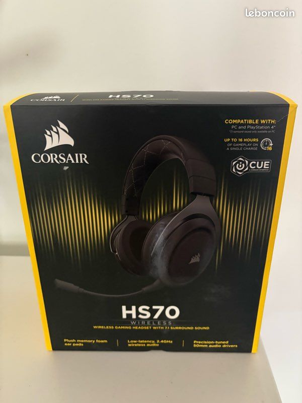 Casque Corsair HS70 (image 1)
