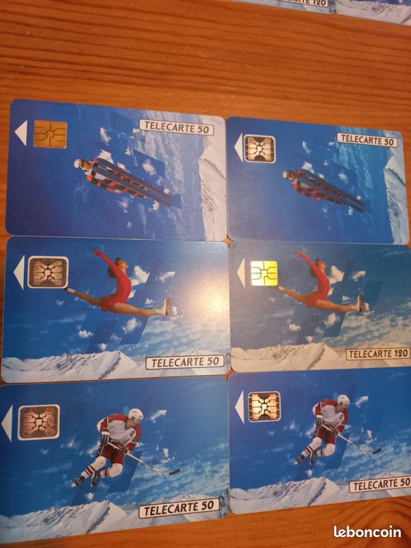 Lot Telecarte jeux olympique (image 2)