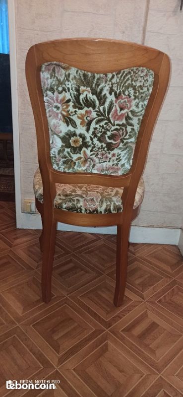 Cause déménagement vend chaise en très bon état sur Fontenay-aux-roses(92260)30 euros (image 1)