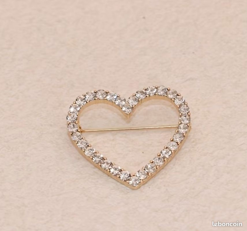 Broche coeur (image 2)