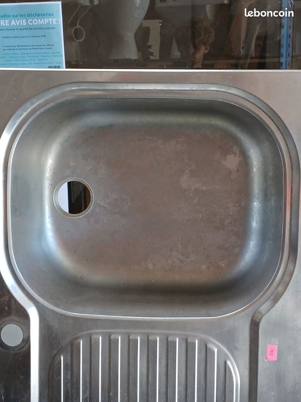 Evier Inox 1 vasque (image 4)