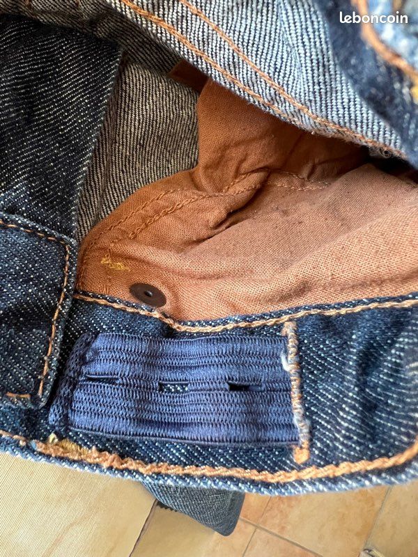 Pantalon jeans taille 6/7 ans (image 2)