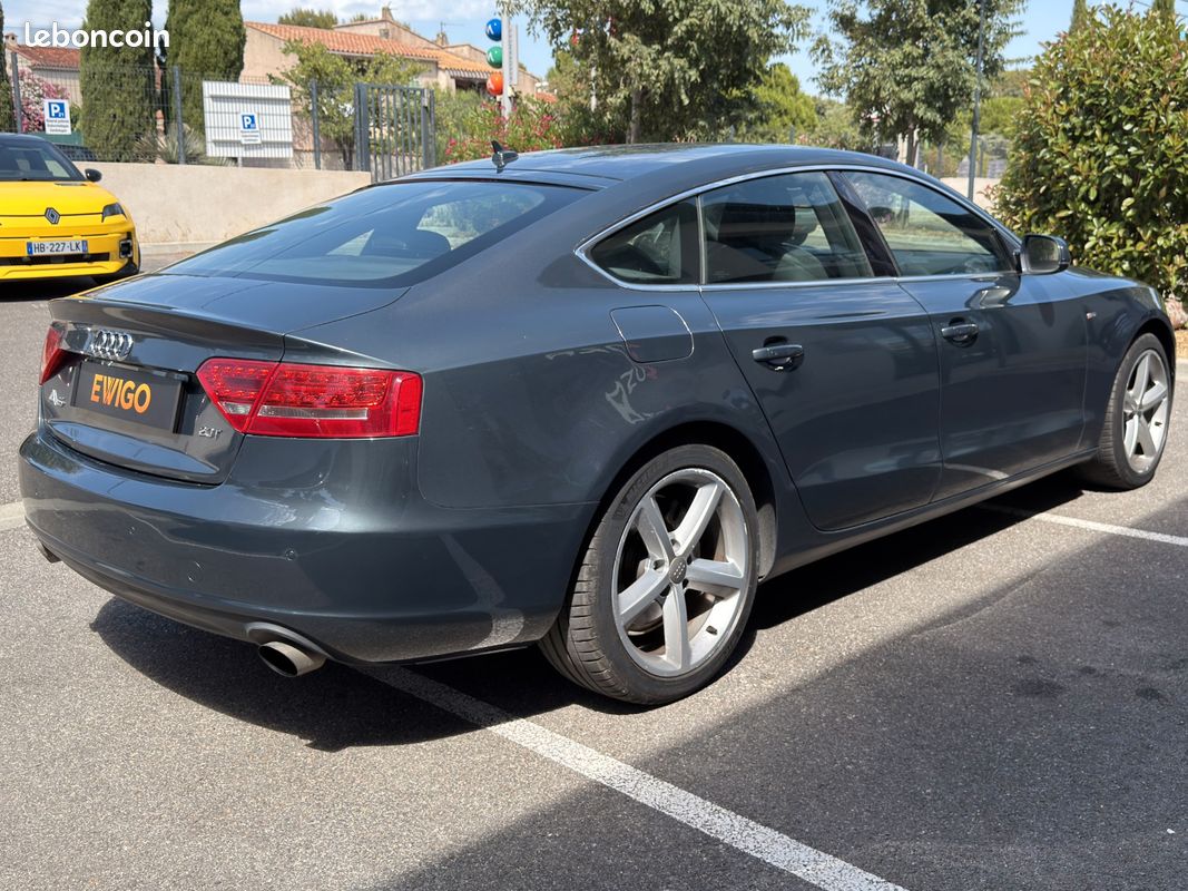 Audi a5 s line sportback - 2.0l tfsi 180ch - radar de recul - feux auto (image 2)