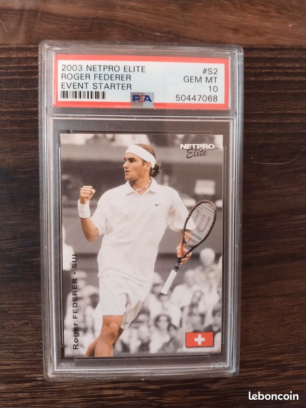 2003 Netpro Elite - Roger Federer PSA 10 - Collection