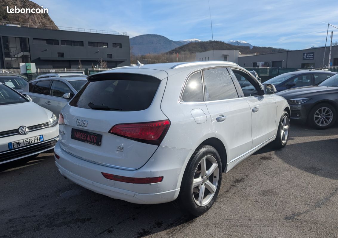 Audi q5 2.0 tdi 150cv sline volant méplat distribution ok 2016 (image 5)