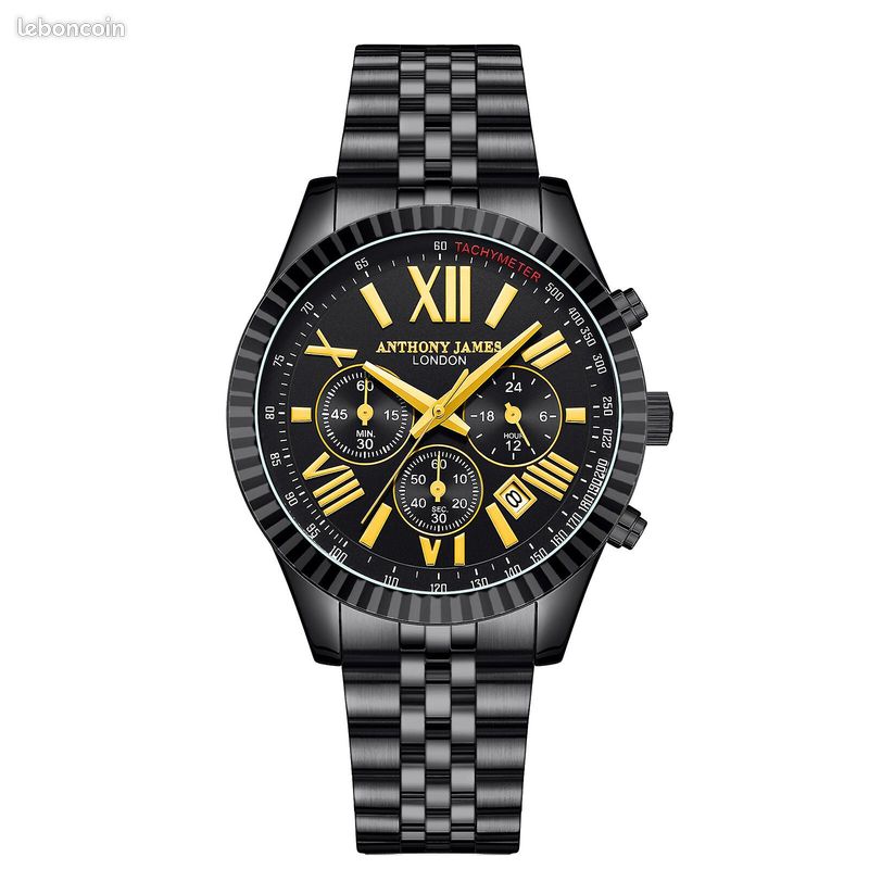 Montre Automatique "Anthony James" Assemblée à la Main, NEUVE (image 5)