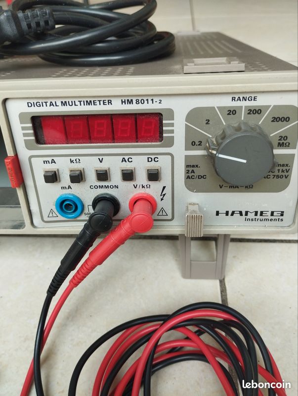 Multimètre Hameg HM 8011 (image 2)