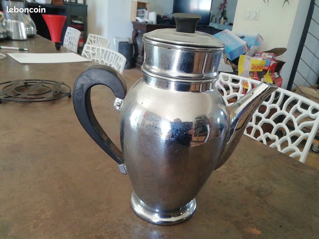 Vintage grande cafetière baumlin années 50 (image 2)