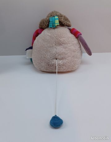 Doudou Chien Musical Moulin Roty - Les Jolis Pas Beaux, état D'occasion
