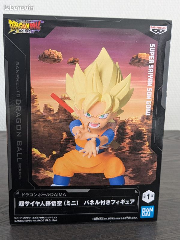 Figurine Dragon Ball Daima - Son Goku Super Saiyan Mini Panel Figure - – Flo'Kaze