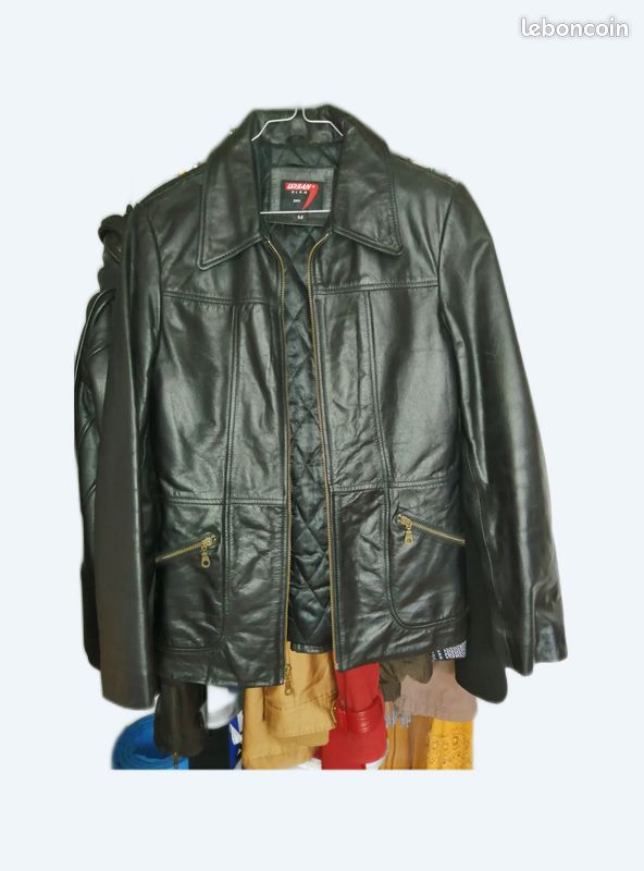 Blouson cuir femme (image 1)