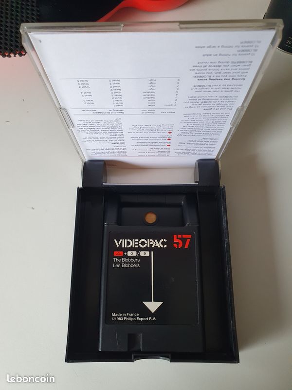 Jeu Vidéopac Morse 42 – Rare, En Boîte Avec Livret – Compatible Philips, Jopac, Radiola