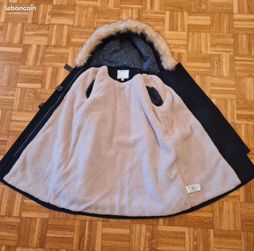 Parka fille 11/12 ans neuve (image 2)