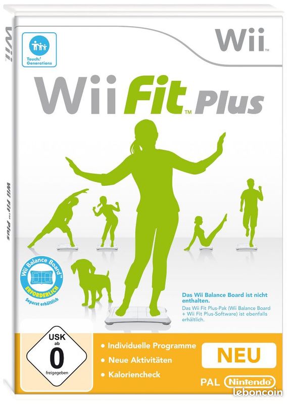 Wii Fit Plus (Sans Balance Board) (image 1)