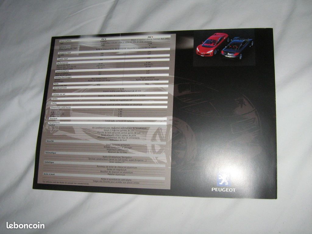 Brochure PEUGEOT RC (image 3)