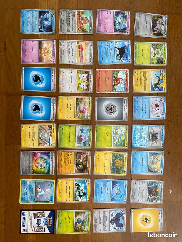 32 cartes Pokémon (image 1)