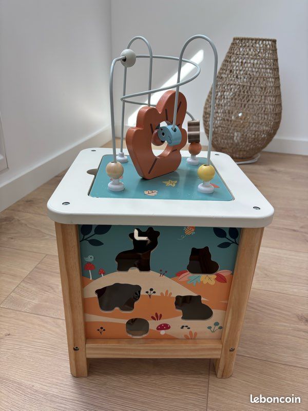 Cube activités en bois Verbaudet (image 2)