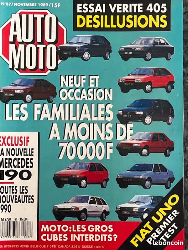 Revues Auto-Moto années 80-90 (image 15)