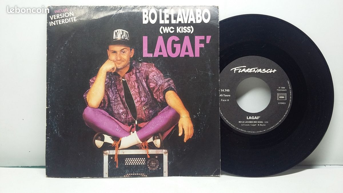 VEND Lot de 2 45T de LAGAF' (image 2)