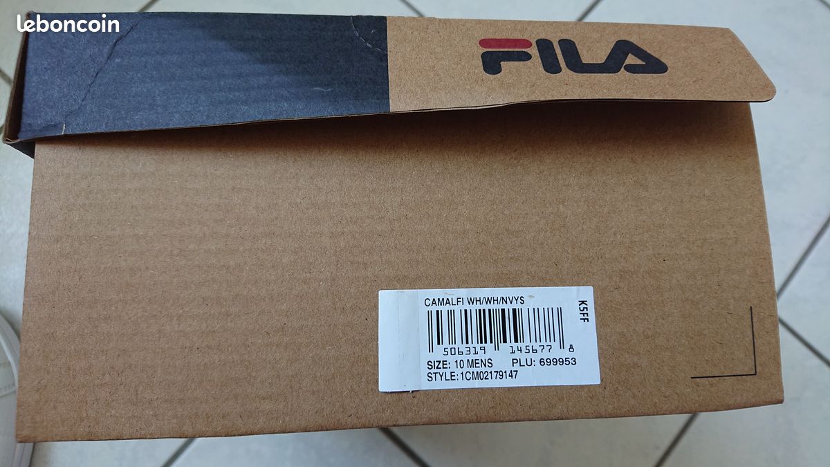 Baskets Fila Camalfi homme 44,5 (us 11 - 29 cm) blanches (image 10)
