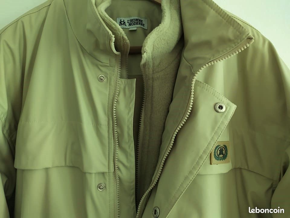 Veste Parka Doublée Imperméable t.L (image 6)