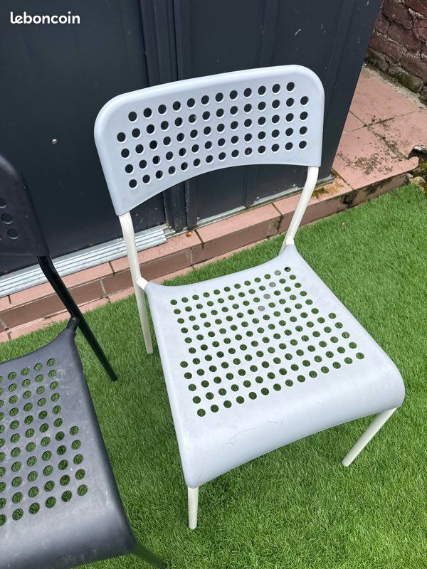 4 chaises de jardin (image 5)