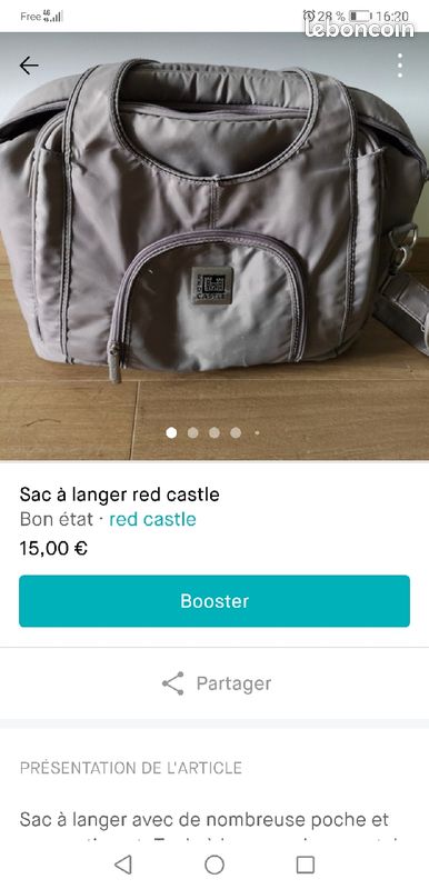 Sac à langer (image 1)