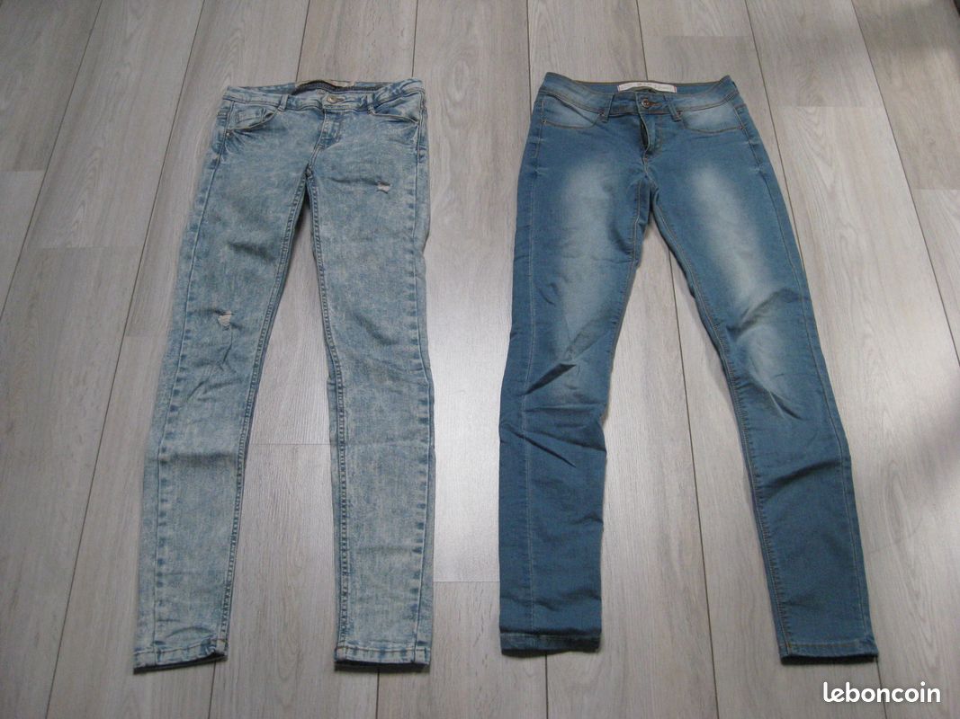 Lot De Vêtements Femme 9 Pièces Taille XS/36 - Marques Zara, Bershka, H&M, Jennyfer BonBon