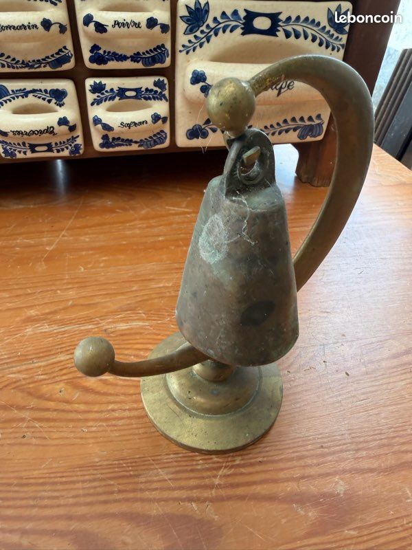 Lot De 3 Cloches à Cheval Vintage En Laiton - Tailles Variées - Bon état