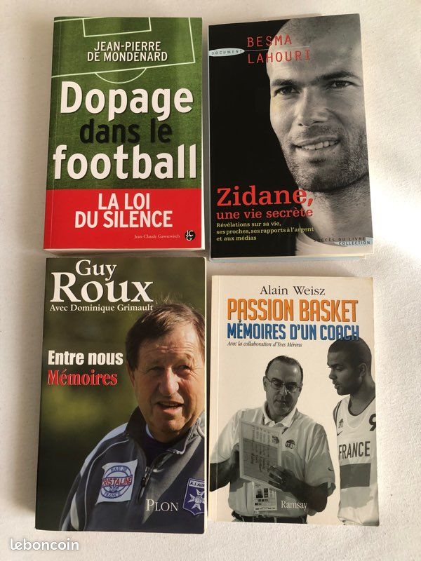 Lot livres (santé, nutrition, esthétique, sport, biographies) (image 7)