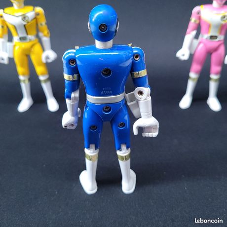 Figurine TurboRanger Bandai Figurine Turbo Attacker Bandai 1989 – Power Rangers Vintage, Collection Rétro Power Rangers Vintage 1989