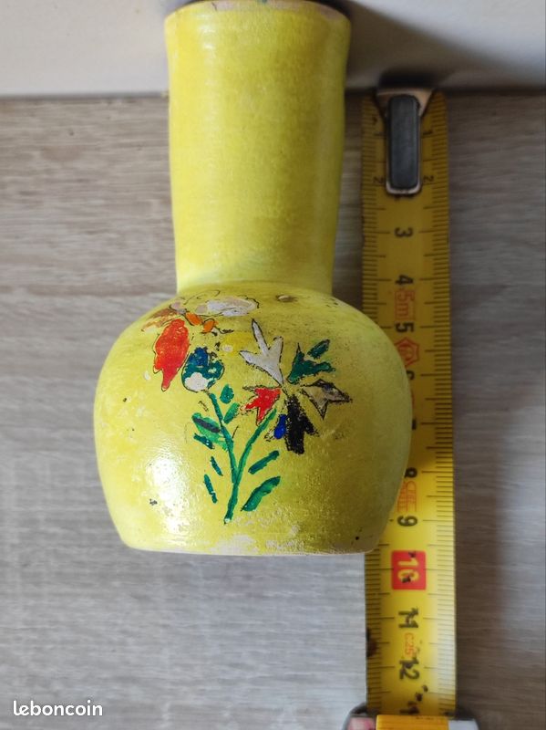 Petit vase fleuri Vallauris (image 6)