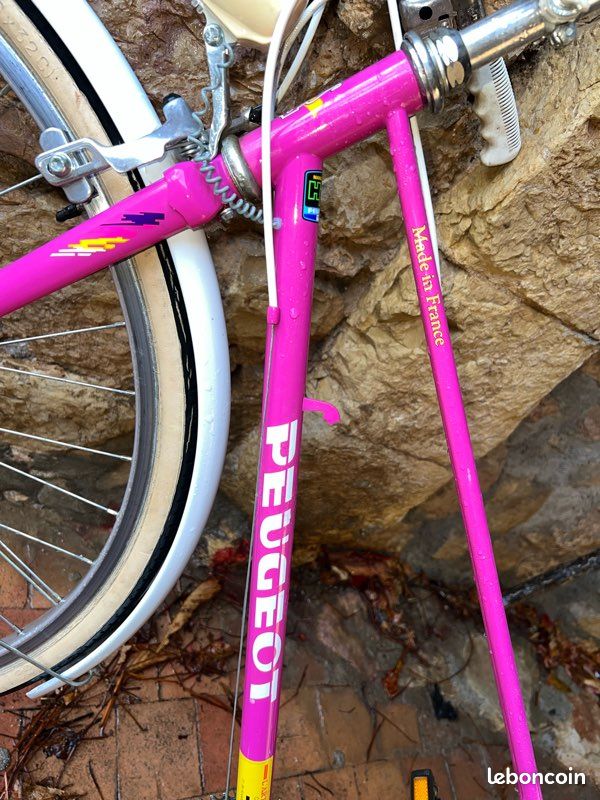 Tringle Garde-boue Avant Peugeot Vélo Femme Années 80 - 355 Mm, D'origine, France