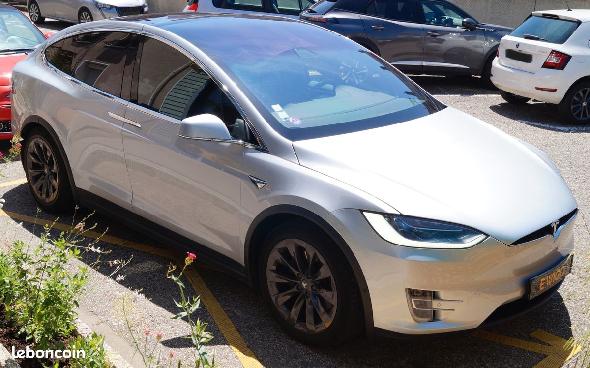 Tesla model-x 100d 422 ch 100kwh 4wd dual-motor bva 5 places + batterie neuve facture tesla (image 10)