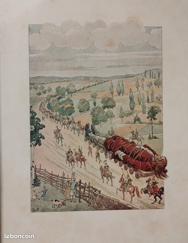 Livre ancien Le voyage de Gulliver (image 5)