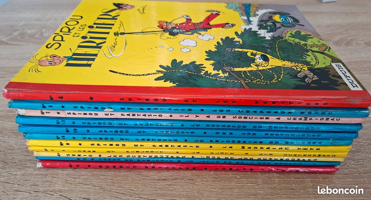 Lot de bd anciennes dos ronds - prix à définir (image 1)