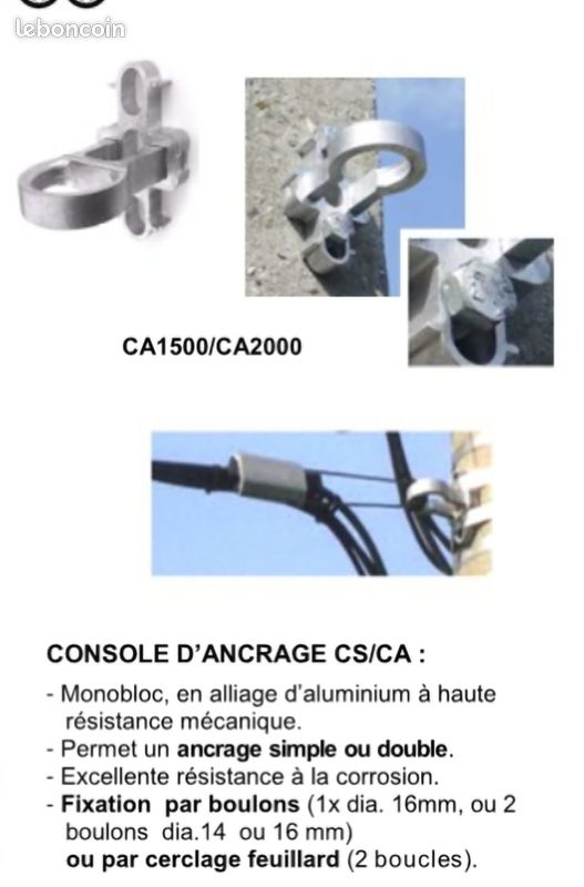 Console+pince d'ancrage PA2000 (image 12)