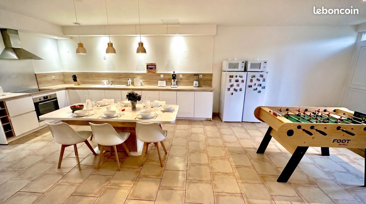 Chambre avec salle d'eau privée – coloc 200 m² avec jardin – ESTHUA / gare Saumur (image 3)